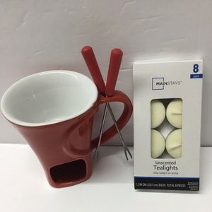 Swissmar Chocolate Fondue Ceramic Mug Cup Set